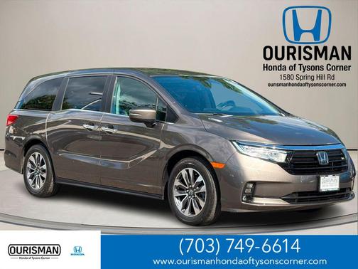 Pacific Pewter Metallic 2022 Honda Odyssey EX-L