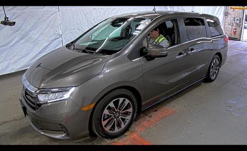 Pacific Pewter Metallic 2022 Honda Odyssey EX-L