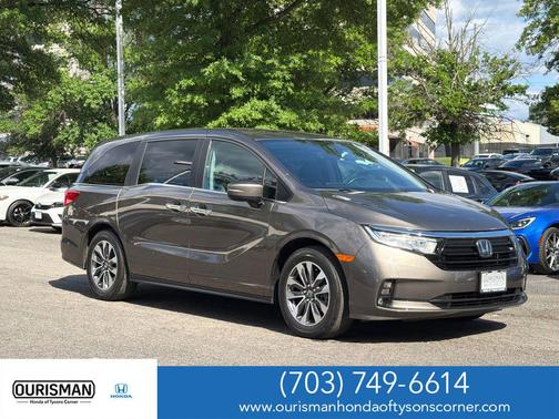 Pacific Pewter Metallic 2022 Honda Odyssey EX-L