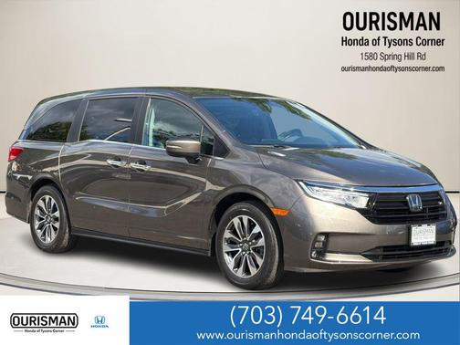 Pacific Pewter Metallic 2022 Honda Odyssey EX-L