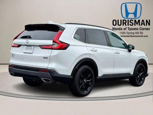 Platinum White Pearl 2024 Honda CR-V Hybrid Sport AWD