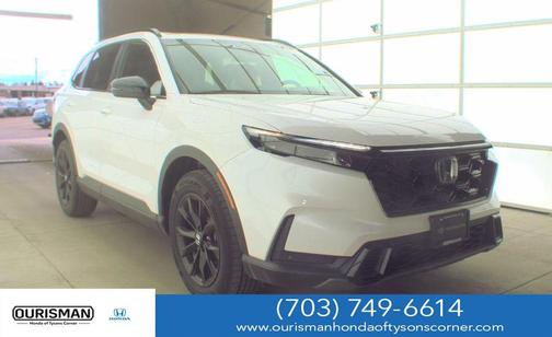Platinum White Pearl 2024 Honda CR-V Hybrid Sport AWD