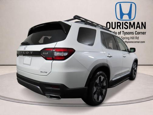 Platinum White 2026 Honda Pilot Elite