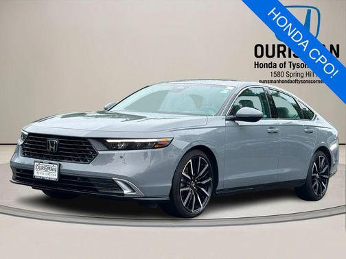 Urban Gray Pearl 2025 Honda Accord Hybrid Touring