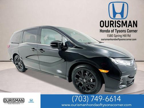 Crystal Black Pearl 2026 Honda Odyssey Sport-L