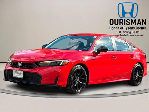 Rallye Red 2026 Honda Civic Sport
