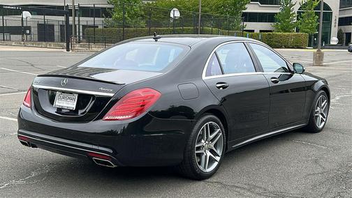 Black 2015 Mercedes-Benz S-Class 4MATIC