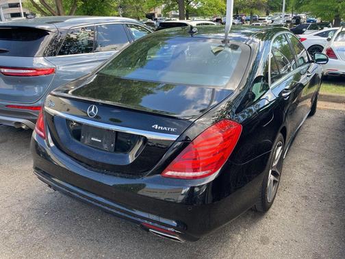 Black 2015 Mercedes-Benz S-Class 4MATIC
