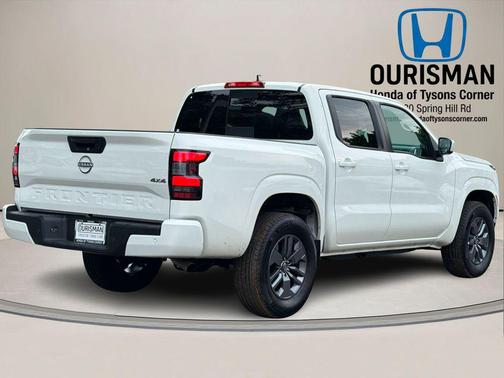 Glacier White 2026 Nissan Frontier SV