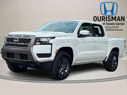 Glacier White 2026 Nissan Frontier SV