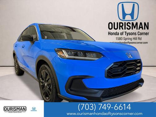 Blue 2027 Honda HR-V Sport