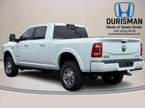 Bright White Clearcoat 2023 RAM 2500 Longhorn