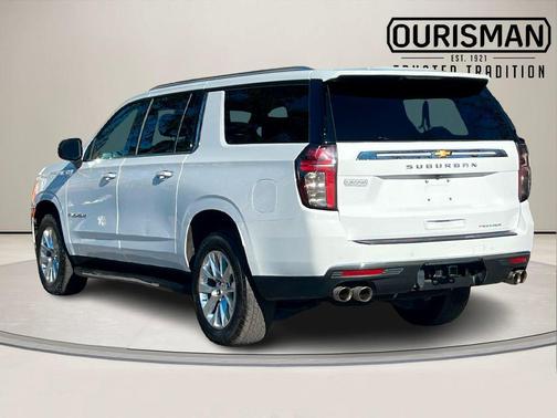 Summit White 2023 Chevrolet Suburban Premier