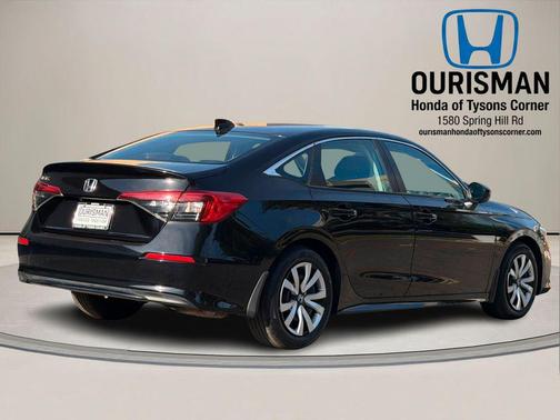 Crystal Black Pearl 2022 Honda Civic LX