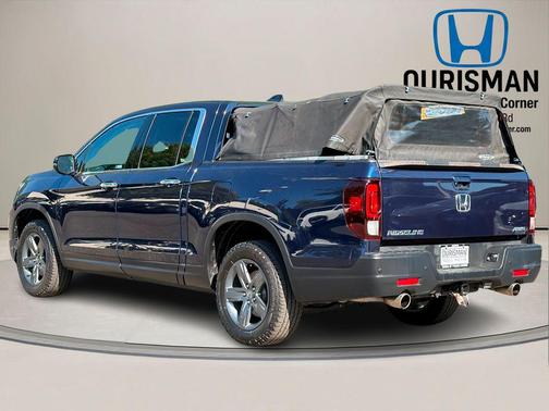 Obsidian Blue Pearl 2021 Honda Ridgeline RTL-E