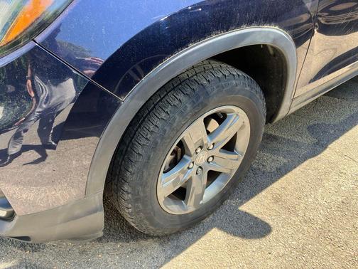 Obsidian Blue Pearl 2021 Honda Ridgeline RTL-E