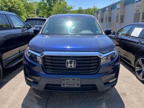 Obsidian Blue Pearl 2021 Honda Ridgeline RTL-E