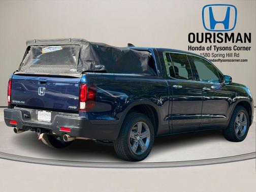 Obsidian Blue Pearl 2021 Honda Ridgeline RTL-E