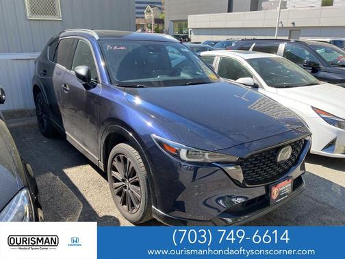 Deep Crystal Blue Mica 2022 Mazda CX-5 2.5 Turbo