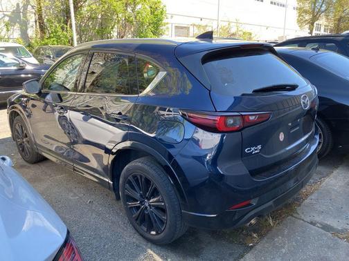 Deep Crystal Blue Mica 2022 Mazda CX-5 2.5 Turbo
