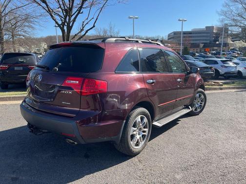 Red 2009 Acura MDX Base