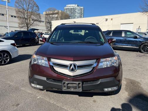 Red 2009 Acura MDX Base