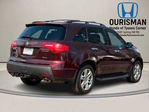 Dark Cherry Pearl 2009 Acura MDX Base