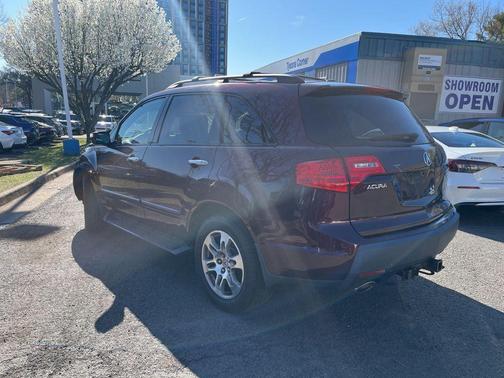 Red 2009 Acura MDX Base