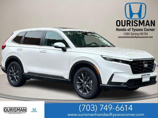 Platinum White 2026 Honda CR-V EX-L AWD