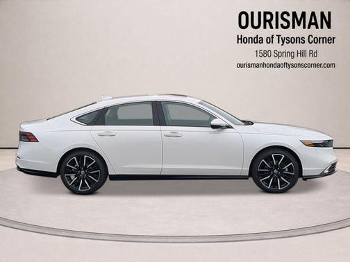Platinum White 2026 Honda Accord Hybrid Touring