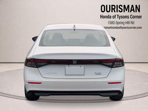 Platinum White 2026 Honda Accord Hybrid Touring