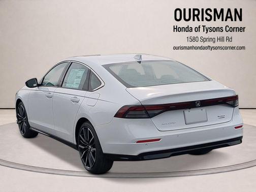 Platinum White 2026 Honda Accord Hybrid Touring