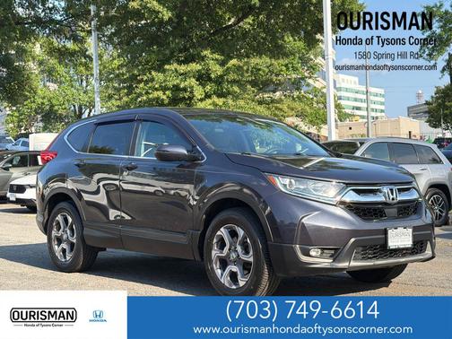 Modern Steel Metallic 2018 Honda CR-V EX