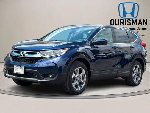 Obsidian Blue Pearl 2017 Honda CR-V EX-L