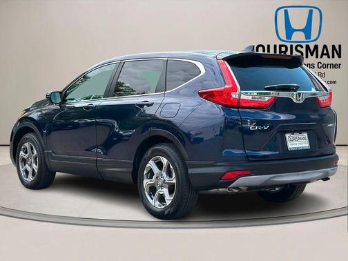 Obsidian Blue Pearl 2017 Honda CR-V EX-L