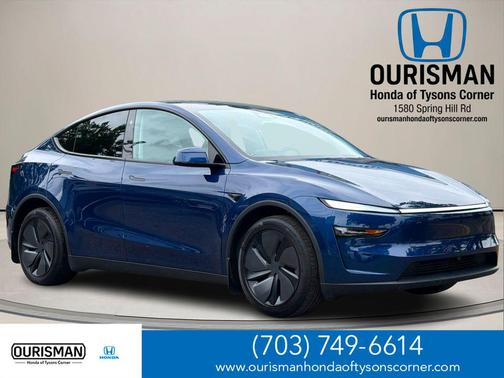 Deep Blue Metallic 2026 Tesla Model Y Rear-Wheel Drive