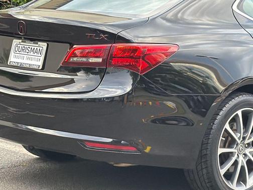 Crystal Black Pearl 2016 Acura TLX V6 Tech