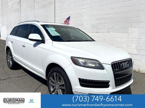 Glacier White Metallic 2014 Audi Q7 3.0T Premium Plus