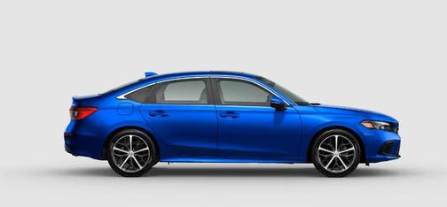 Aegean Blue Metallic 2022 Honda Civic Touring