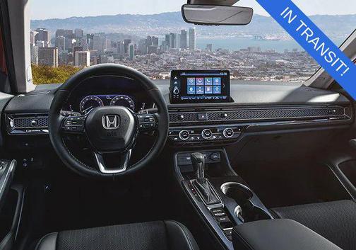 Aegean Blue Metallic 2022 Honda Civic Touring