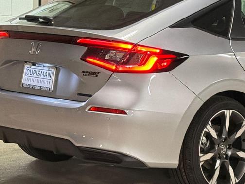 Silver Metallic 2026 Honda Civic Hybrid Sport Touring