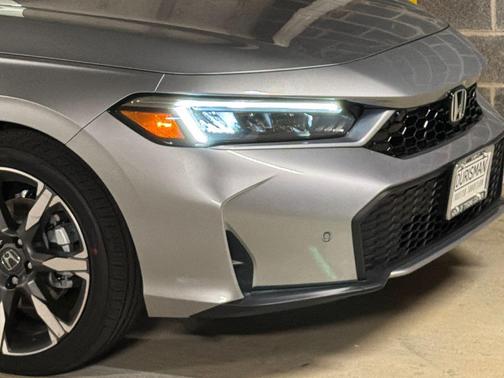 Silver Metallic 2026 Honda Civic Hybrid Sport Touring