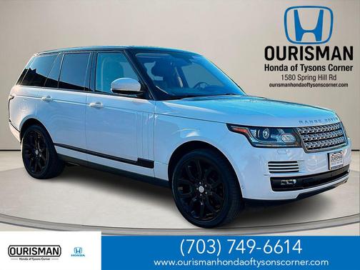 Fuji White 2016 Land Rover Range Rover 3.0L Turbocharged Diesel HSE Td6