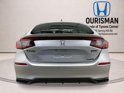 Silver Metallic 2026 Honda Civic Hybrid Sport Touring