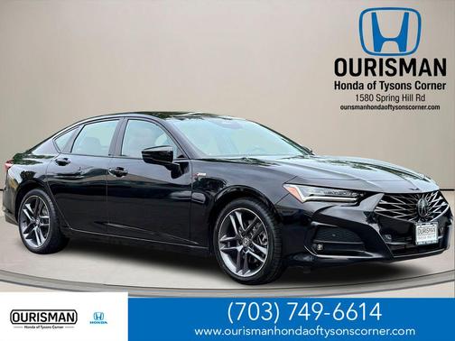 Majestic Black Pearl 2024 Acura TLX A-Spec