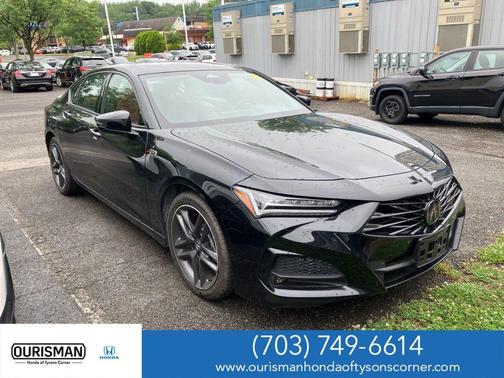 Majestic Black Pearl 2024 Acura TLX A-Spec