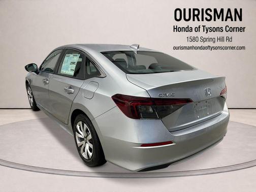Silver 2026 Honda Civic LX
