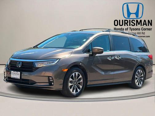 Pacific Pewter Metallic 2021 Honda Odyssey EX-L