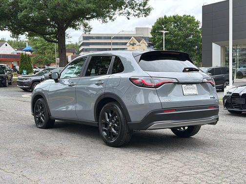 Gray 2025 Honda HR-V AWD Sport