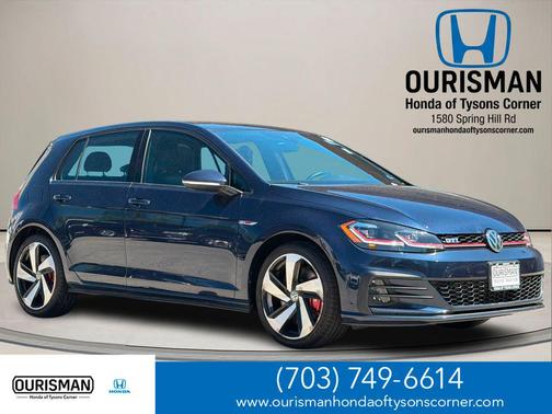 Night Blue Metallic 2018 Volkswagen Golf GTI 2.0T S 4-Door